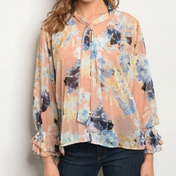 Love In | Floral Sheer Blouse {Just In!} Boho Chic - Picture 3 of 8